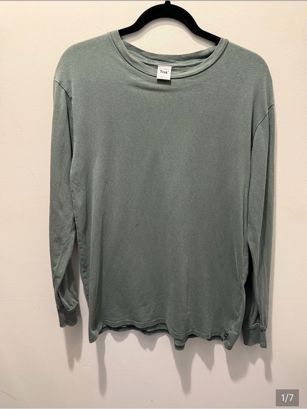 TNA long sleeve cotton size small